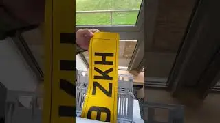 OKI C650 Colour laser printer on yellow Nikkalite reflective number plate media