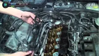 Replacing valve cover gasket  Rocker Cover Volkswagen Passat 1.8 T