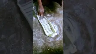 Waterproof putty mix. Without machine hand mixing. #shorts #painting #painter #workout
