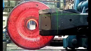 round steel forging gear forging blank production