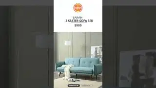 VERSATILE 3-SEATER SOFA BED - STYLISH COMFORT MEETS SPACE-SAVING FUNCTIONALITY