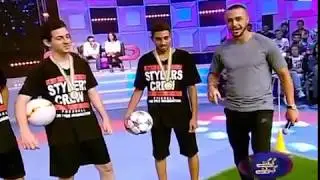كي كنتي كي وليتي يستضيف أبطال العالم للفريستايل فوتبول 