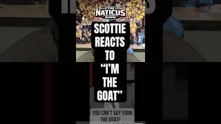Scottie Pippen Reacts to LeBron Calling Himself the GOAT #shorts