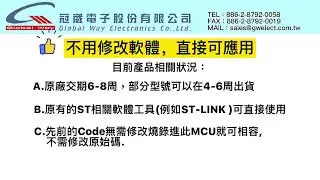 STM32F042 MCU ARM Cortex M0 ST-冠崴電子