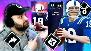 LTD JOHNNY UNITAS GETS EVERY GOOD ABILITY! MADDEN 22 ULTIMATE TEAM GAMEPLAY!