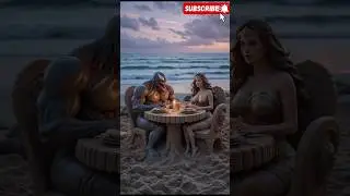 Superheroes But Sand Statue🗽 During Lunch On Seashore #avengers #marvel #shorts