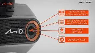 Autokamera Mivue 786 WiFi | Představen&iacute; | Full HD | Exmor senzor | GPS | radary | ADAS