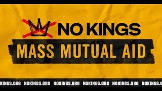 No Kings Alliance Mutual Aid Drive in Joplin: www.mobilize.us/nokings/event/869324/