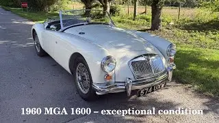 1960 MGA 1600 - exceptional condition - SOLD with Robin Lawton Vintage & Classic Cars