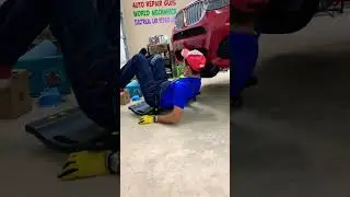 New Creeper 😃#creeper #funny #lift #car #garage #tools #carrepair #viral #short #hack #foryou #easy