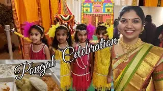 VLOG | PONGAL CELEBRATION IN USA| SARAS DANCE | PRIYAMEENA MANOHARAN