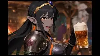 🍺 Fantasy Tavern Vibes | Anime Girls, Irish Music & Anime Fantasy Lookbook✨