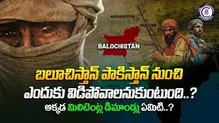 బలూచిస్తాన్ పాకిస్తాన్ నుంచి ఎందుకు విడిపోవాలనుకుంటుంది..?  || #balochistan #pakistan #warzone #news