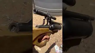 PCP air rifle ￼ semi Auto caseira