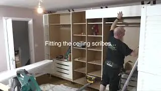 Hammonds Broken Fronted Wardrobes with Shelving Units