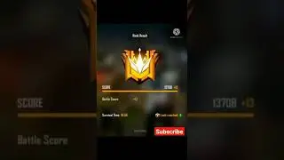👍 BEST FREE FIRE STATUS ||GRANDMASTER PLAYER || REAL RIOCHAMP || SHORT#shorts(5)