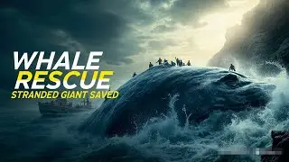Ocean Giants: The Incredible Rescue of a Stranded Whale #geonethub #whale #rescue #giant