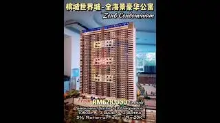 Zen6 Condominium | Fully Seaview Units + 3 Carparks  Selling from Rm628K onwards.