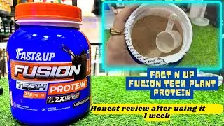 Fast n Up Fusion Protein Powder | Whey Protein & Plant Protein Powder Combination