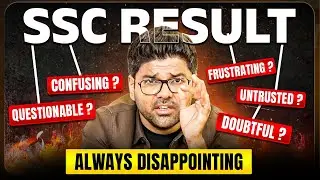 BIG SCAM? Unsatisfying Behaviour of SSC | SSC CGL Result 2025 | Abhinay Maths