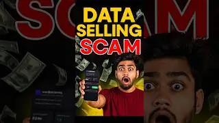 Data Sell Karke Paise Kaise Kamaye ⚡ | Data Sell App Scam #short #viral #trending