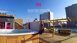 Rooftop Terrace - M Montreal Hostel