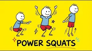 6-MIN IMMERSIVE POWER SQUAT WORKOUT | FULL BODY INTERACTIVE WORKOUT