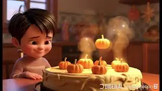 Frosting Daydream ✨🎂 | Pixar Cozy Fall Fantasy #CinematicAnimation #ChildhoodMagic #WhimsicalArt