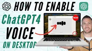 Как включить голосовой чат ChatGPT на настольном компьютере (GPT4)