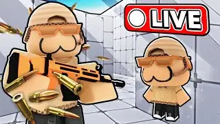 1v1 ME FOR MY CHARM IN ROBLOX RIVALS LIVE! (FREE SKINS)