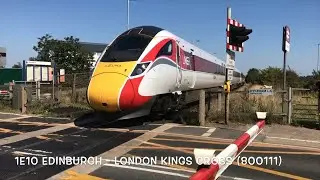East Coast Mainline Diversions at Hykeham Railway Station (HKM) (26/08/2019)