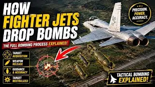 How Fighter Jets Drop Bombs | The Full Bombing Process
