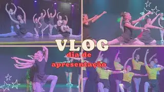 Vloog dia de apresentação de ballet💓🩰