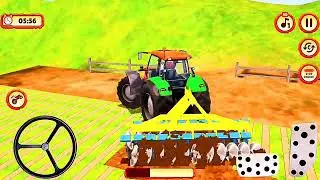 Modern Tractor Farming Driving Simulator 3D - New Tractor Games - Android Gameplay