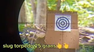 Slug torpedo do parceiro David. Tem &oacute;timo agrupamento a 30 mt