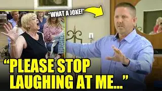 MAGA Rep LAUGHED OUT Of His OWN Town Hall By Constituents