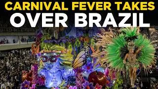 RIO CARNIVAL LIVE | Millions Party in the Streets of Rio de Janeiro, Brazil | World News