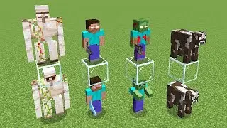 herobrine mobs vs normal mobs