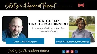 Season 1 Episode 10: How to Gain Strategic Alignment with Talent Optimization