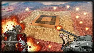WW2 Army Surrounded By 1 Million Roman Generals - Ultimate Epic Battle Simulator 2