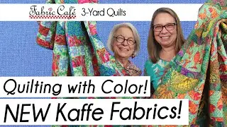 Big, Bold, Beautiful Kaffe Fabrics! - 3 Yard Quilts