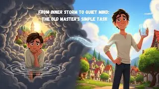 From Inner Storm to Quiet Mind The Old Master's Simple Task Motivation story of boy #viral#animation