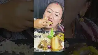 Big bites of pork fat belly || Nepali style bungur KO masu ||Rubi Rai Mukbang ❤️