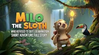 Brave Milo The Sloth ⭐ Refund To Quit | 3D Animation Adventure