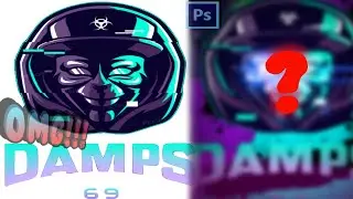 Como hacer un LOGO GAMER para YouTube  (Photoshop)