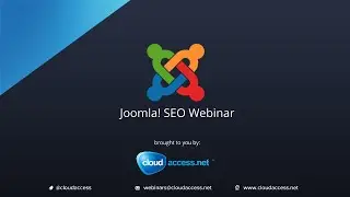 Joomla 3.0 SEO Webinar 4/12/13
