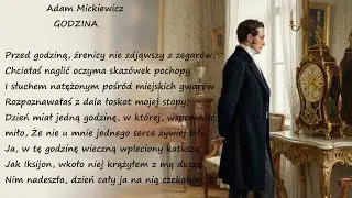 Godzina Adam Mickiewicz Poezje Wiersze | Poezja Dla Duszy