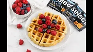 VIRAL One Carb Waffles | PEScience Snickerdoodle Protein Powder Recipe