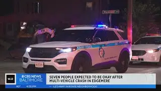 Seven injured, expected to be okay after Edgemere multi-car crash