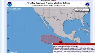 Potential First Hurricane of the 2019 Hurricane Season [NHC]
